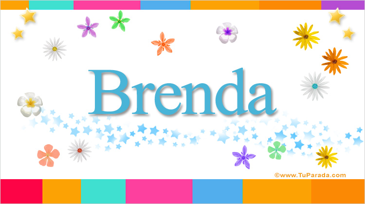 Nombre Brenda, Imagen Significado de Brenda