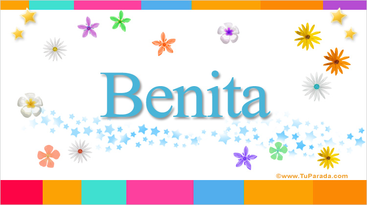 Nombre Benita, Imagen Significado de Benita