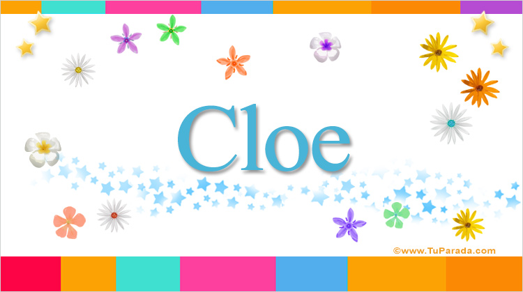 Nombre Cloe, Imagen Significado de Cloe