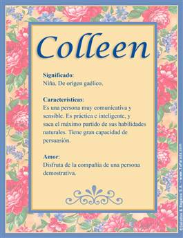 Significado del nombre Colleen