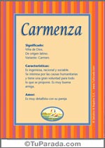 Carmenza