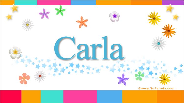 Nombre Carla, Imagen Significado de Carla