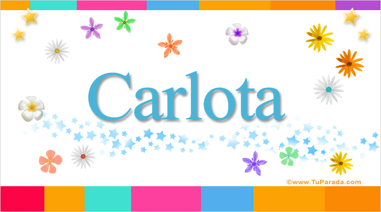Nombre Carlota, Imagen Significado de Carlota