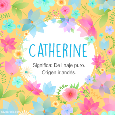 Significado Nombre Catherine
