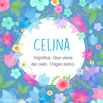 Significado Nombre Celina