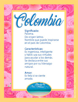 Significado del nombre Colombia