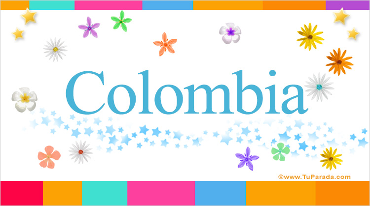 Nombre Colombia, Imagen Significado de Colombia