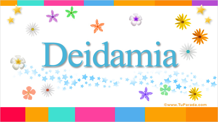 Nombre Deidamia, Imagen Significado de Deidamia