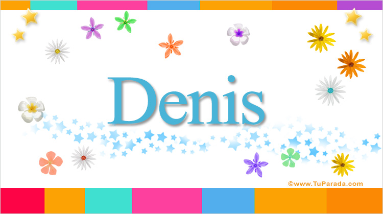 Nombre Denis, Imagen Significado de Denis