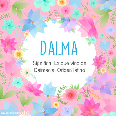 Significado Nombre Dalma