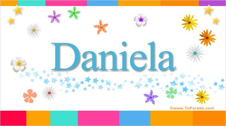 Nombre Daniela, Imagen Significado de Daniela