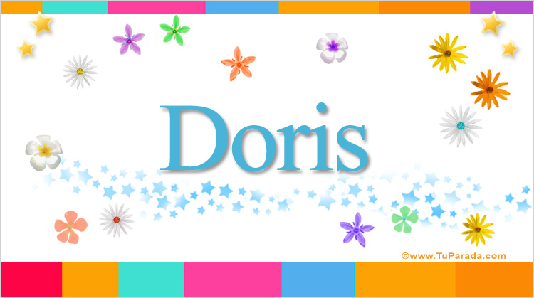 Nombre Doris, Imagen Significado de Doris
