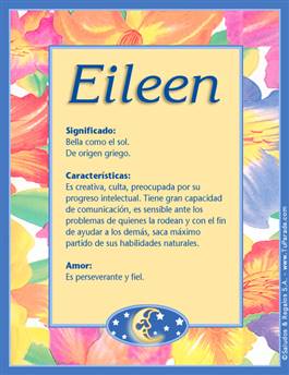 Significado del nombre Eileen