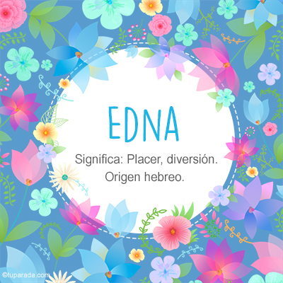 Significado Nombre Edna