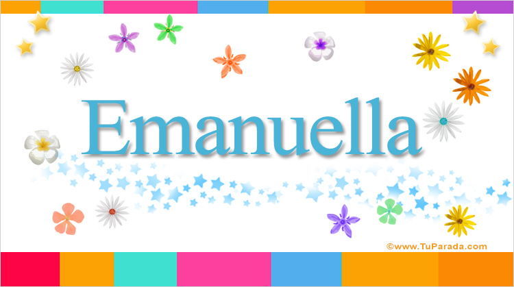 Nombre Emanuella, Imagen Significado de Emanuella