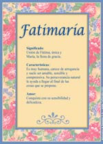 Fatimaría