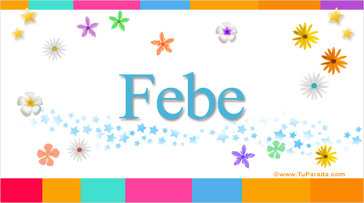 Nombre Febe, Imagen Significado de Febe