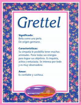 Significado del nombre Grettel