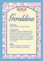Geraldina
