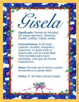 Significado del nombre Gisela