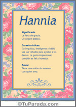 Hannia