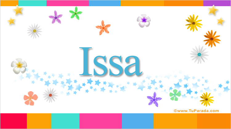 Nombre Issa, Imagen Significado de Issa