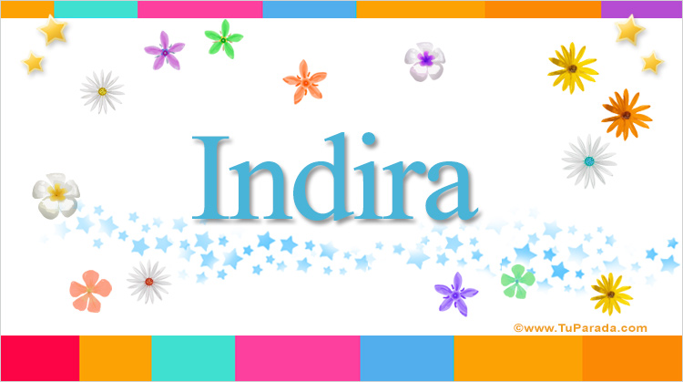 Nombre Indira, Imagen Significado de Indira
