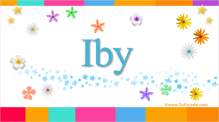 Nombre Iby, Imagen Significado de Iby