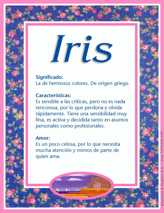 Tarjeta - Iris