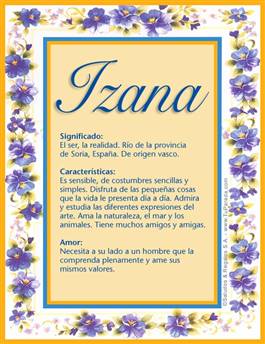 Significado del nombre Izana