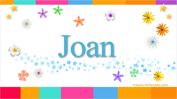 Nombre Joan, Imagen Significado de Joan