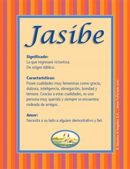 Significado del nombre Jasibe