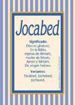 Significado del nombre Jocabed