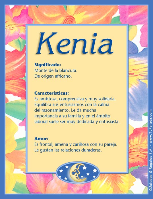 Tarjetas De Cumpleaños Para Kenia