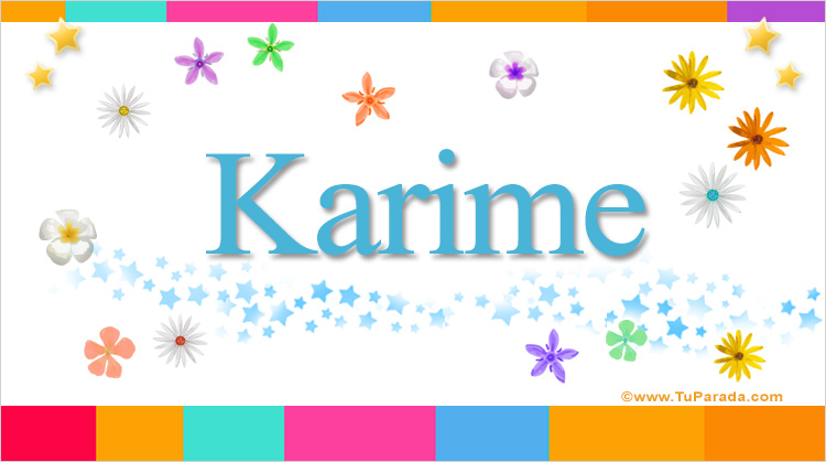Karime, imagen de Karime