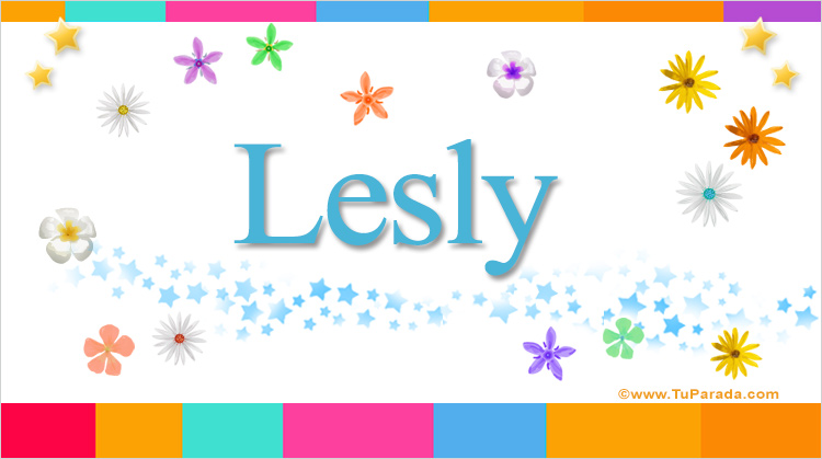 Nombre Lesly, Imagen Significado de Lesly