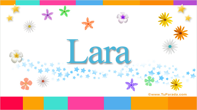 Nombre Lara, Imagen Significado de Lara