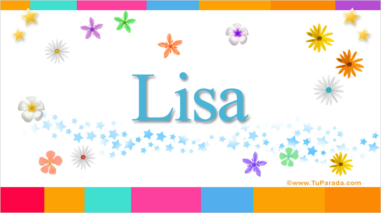 Nombre Lisa, Imagen Significado de Lisa