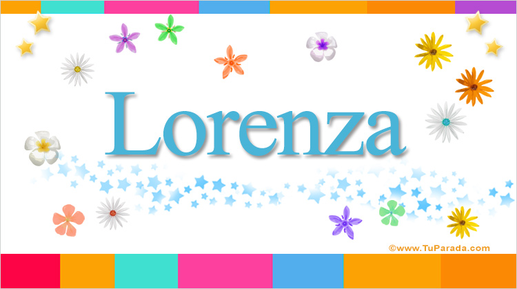 Nombre Lorenza, Imagen Significado de Lorenza