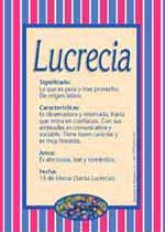 Lucrecia