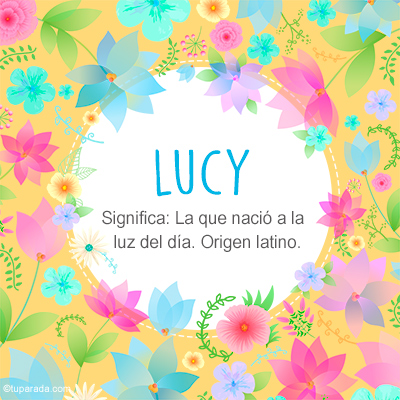 Significado Nombre Lucy