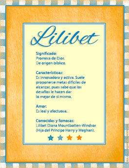 Significado del nombre Lilibet