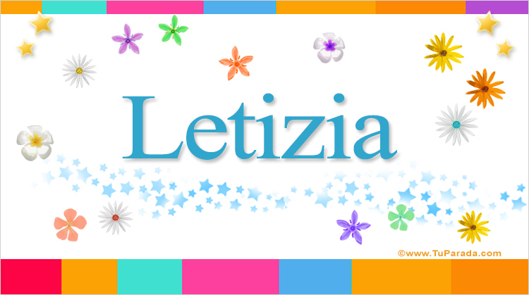 Nombre Letizia, Imagen Significado de Letizia