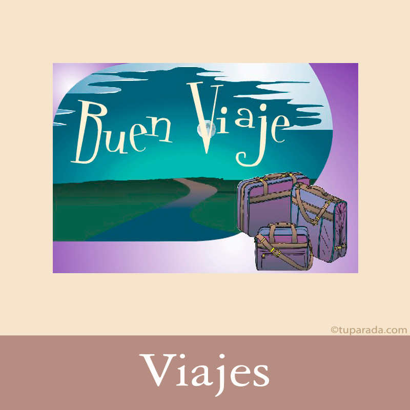 Tarjetas de  Buen viaje