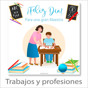 Tarjetas, postales: Profesiones