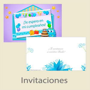 Tarjetas, postales: Invitaciones