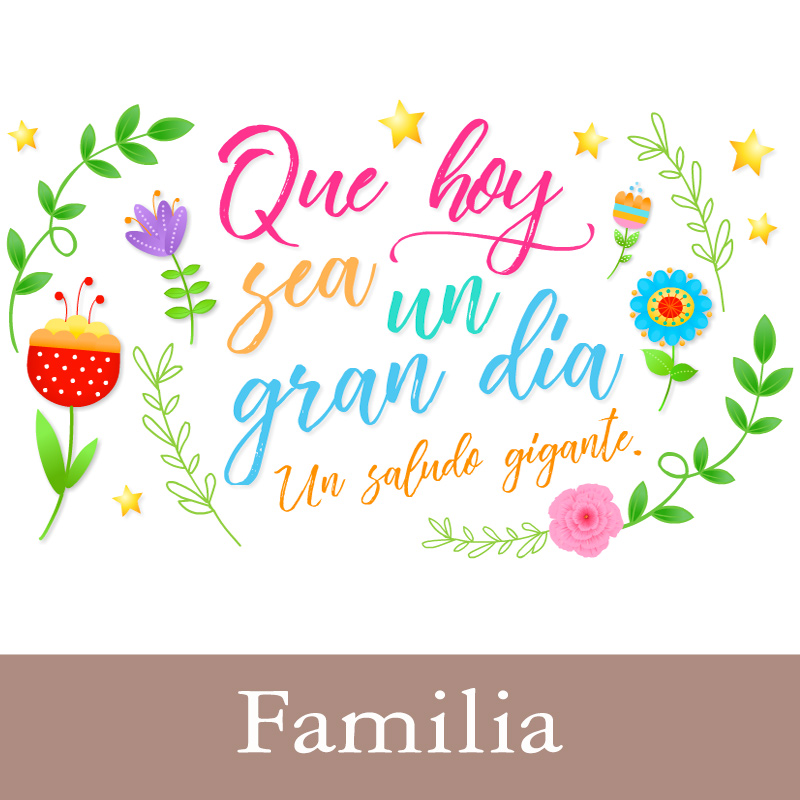 Tarjetas, postales: Familia