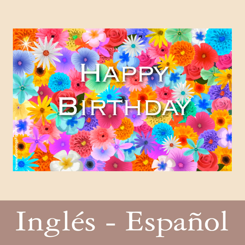 Tarjetas, postales: Inglés - Español