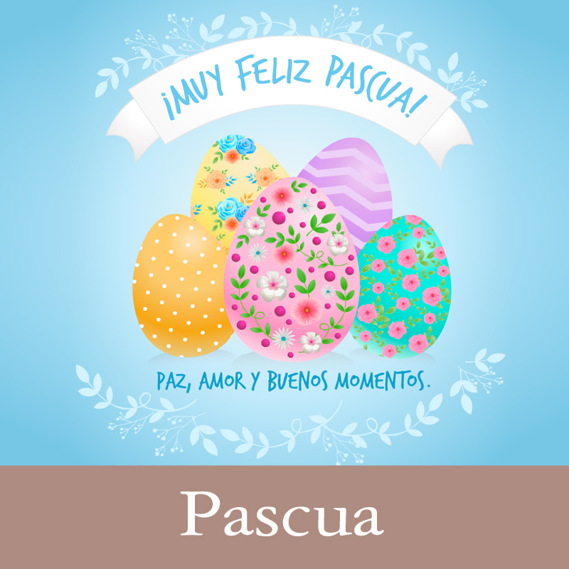 Tarjetas, postales: Pascua