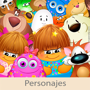 Tarjetas de  Nuestros personajes